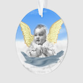 Ich glaube an Engel Ornament (Vorderseite)