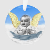 Ich glaube an Engel Ornament (Vorderseite)