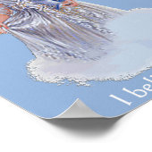 Ich glaube an Engel Poster (Ecke)