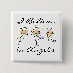 Ich glaube an Engel T-Shirts und Geschenke Button