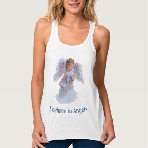 Ich glaube an Engel Tank Top