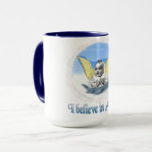 Ich glaube an Engel Tasse (Vorderseite Links)