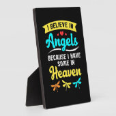 Ich glaube an Engel und Libellen Fotoplatte (Seite)