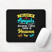 Ich glaube an Engel und Libellen Mousepad (Mit Mouse)
