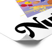 Ich glaube an Ernährung Poster (Ecke)