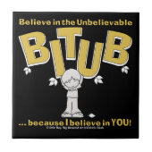 Ich glaube an EUCH! Fliese (Vorderseite)