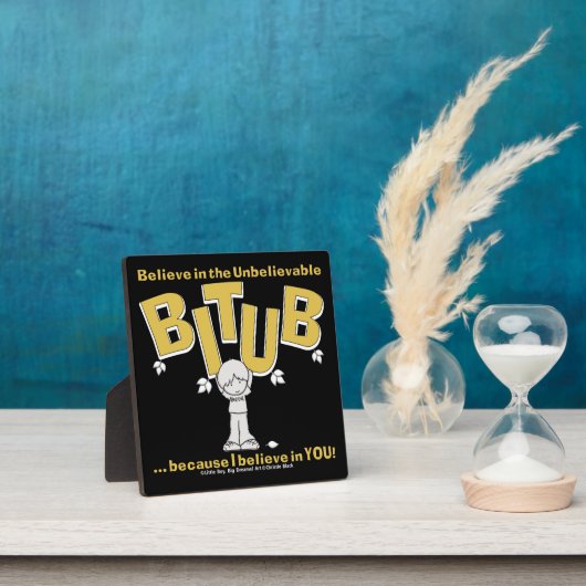 Ich glaube an EUCH! Fotoplatte (InSitu)