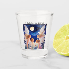 Ich glaube an Fairies Schnapsglas