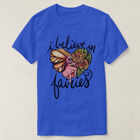 Ich glaube an Fairies T-Shirt (Design vorne)