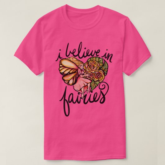 Ich glaube an FairiesT-Shirt T-Shirt (Design vorne)