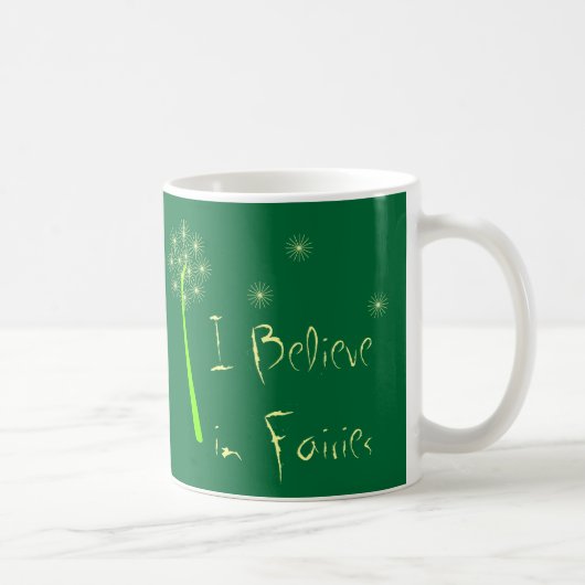 Ich glaube an Fee-Tasse Kaffeetasse (Rechts)
