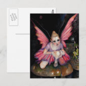 Ich glaube an Feen Postkarte (Vorne/Hinten)