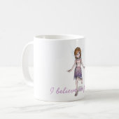 Ich glaube an Feen Tasse (Vorderseite Links)
