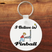 Ich glaube an Flipball Schlüsselanhänger (Vorderseite)