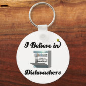 Ich glaube an Geschirrspüler Schlüsselanhänger (Vorderseite)