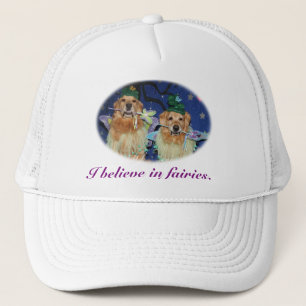 Ich glaube an golden retrieverfeen truckerkappe