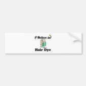 Ich glaube an Haarfärbemittel Autoaufkleber (Vorne)