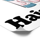 Ich glaube an Haarspray Poster (Ecke)