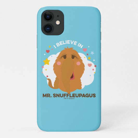 Ich glaube an Herrn Snuffleupagus Case-Mate iPhone Hülle (Rückseite)
