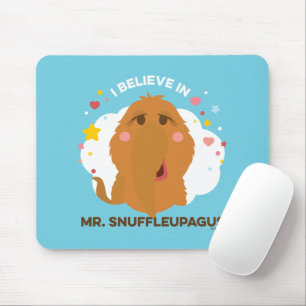 Ich glaube an Herrn Snuffleupagus Mousepad