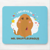 Ich glaube an Herrn Snuffleupagus Mousepad (Vorne)