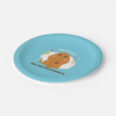 Ich glaube an Herrn Snuffleupagus Pappteller (Schrägansicht)