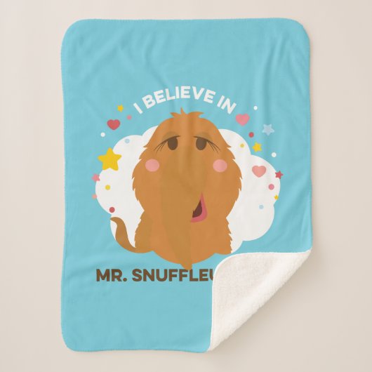 Ich glaube an Herrn Snuffleupagus Sherpadecke (Vorderseite)