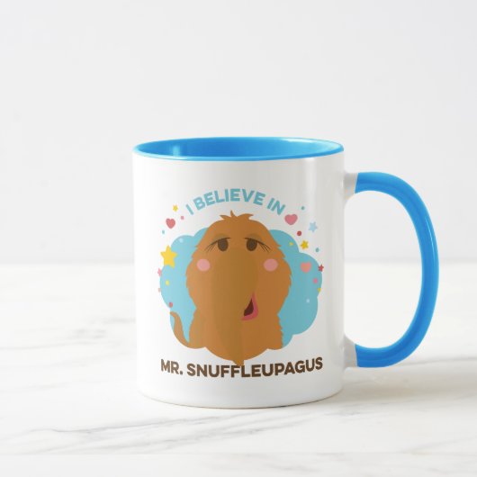 Ich glaube an Herrn Snuffleupagus Tasse (Rechts)