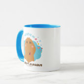 Ich glaube an Herrn Snuffleupagus Tasse (Vorderseite Links)