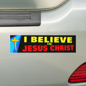 Ich glaube an Jesus Autoaufkleber (Auf Auto)