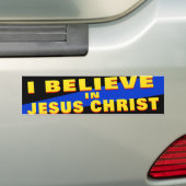 Ich glaube an Jesus Christus Autoaufkleber (Auf Auto)