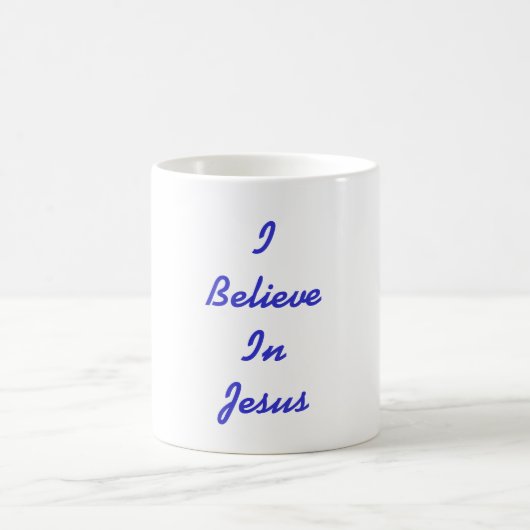 ICH GLAUBE AN JESUS KAFFEETASSE (Mittel)