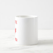 Ich glaube an Kanada - Funny Bigfoot Kaffeetasse (Mittel)