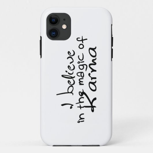 Ich glaube an Karma iPhone 5 Fall Case-Mate iPhone Hülle (Rückseite)
