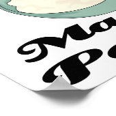 Ich glaube an Kartoffelpüree Poster (Ecke)