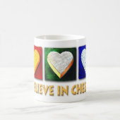 ICH GLAUBE AN KÄSE KAFFEETASSE (Mittel)