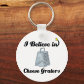 Ich glaube an Käsegratler Schlüsselanhänger (Vorderseite)