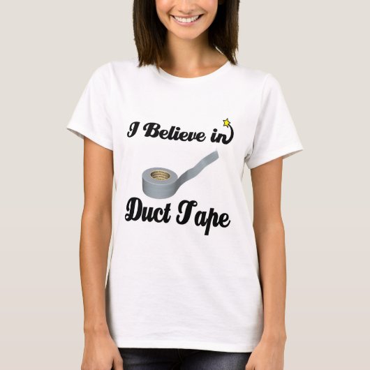 Ich glaube an Klebeband T-Shirt (Vorderseite)