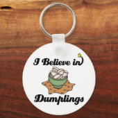 Ich glaube an Knödel Schlüsselanhänger (Vorderseite)