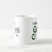 Ich glaube an Kobolde Kaffeetasse (Mittel)