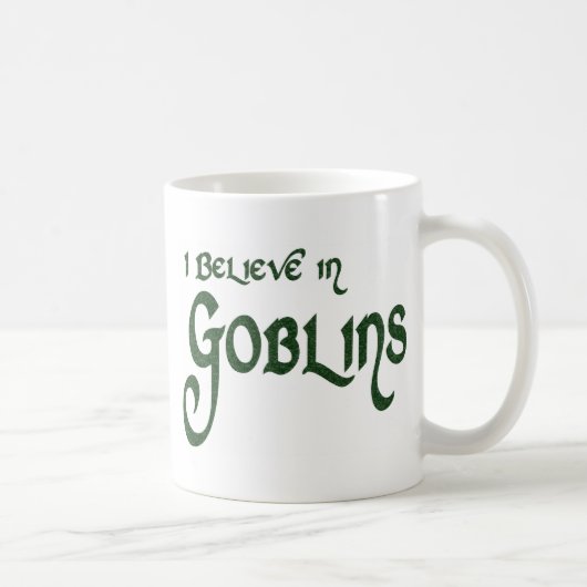 Ich glaube an Kobolde Kaffeetasse (Rechts)