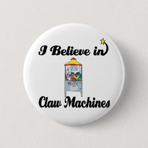 ich glaube an Krallenmaschinen Button