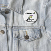 Ich glaube an Kreidehalter Button (Beispiel)