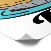 Ich glaube an Kuchen Poster (Ecke)