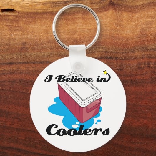 Ich glaube an Kühler Schlüsselanhänger (Vorderseite)