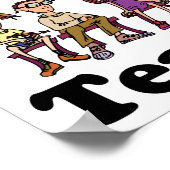 Ich glaube an Lehrer Poster (Ecke)