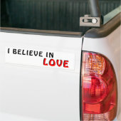 Ich glaube an Liebe Autoaufkleber (Auf Lkw)