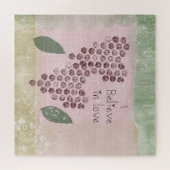 Ich glaube an Liebe Herz Puzzle (Horizontal)