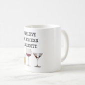 Ich glaube an Liquiditätsüberschüsse Kaffeetasse (VorderseiteRechts)