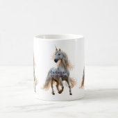 "Ich glaube an Magie" Einhorn Kaffeetasse (Mittel)